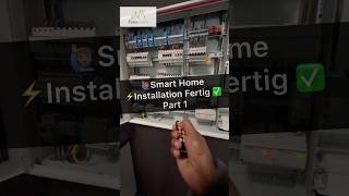 🙋🏾‍♂️⚡️Smart Home KNX ✅ strom electrician elektriker elektro elektrik electric handwerk [upl. by Hamnet]