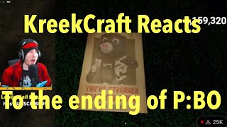 KreekCraft Reacts to the ending of Piggy Breakout [upl. by Cirda]