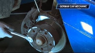 MERCEDES SPRINTER  Замена тормозных колодок и дисков How to Replace Disc Brakes [upl. by Placido704]