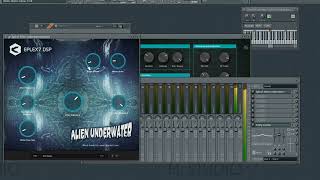 Alien Underwater and Bass  Experimental alien VST Effect plugin [upl. by Fridell601]