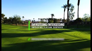 Overseeding amp Interseeding Improving Playing Surfaces [upl. by Atires]