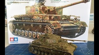 Building the Tamiya Panzer IV Ausf J including painting and weathering [upl. by Hassett391]