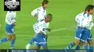 Nacional 3 vs Bolivar 0 Copa Libertadores 2000 8vos final Ida FUTBOL RETRO TV [upl. by Ifill]