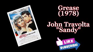 Grease John Travolta  Sandy [upl. by Ardnuasal930]