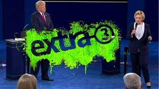 German satire on 2nd Trump Clinton debate English subtitles [upl. by Aisemaj]