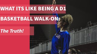 Being a D1 Basketball Walk on The Truth [upl. by Werdn]