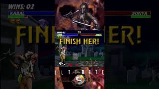 MORTAL KOMBAT 3  COMBO INFINITO KABAL  UMK3 COMBO KABAL umk3 combo [upl. by Medovich]