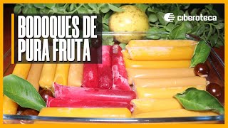 Deliciosos bodoques de pura fruta  Ciberoteca [upl. by Iadrahc]