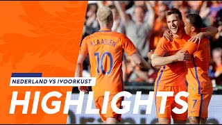 Highlights Nederland  Ivoorkust 04062017 [upl. by Iridis]