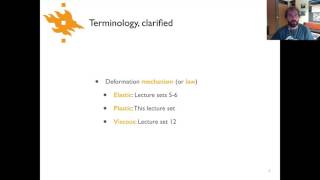 Geodynamics  Lecture 111 Rock deformation [upl. by Arrol]