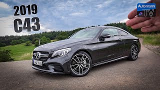 2019 C43 AMG 390hp  AutomannTalks [upl. by Ellertnom]