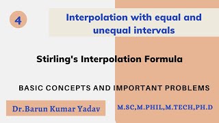 Stirlings formula  Interpolation  part 4  Stirlingsformula barunmaths [upl. by Herzen]