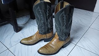 Vintage Tony Lama Boots Style 8560 [upl. by Ardath349]