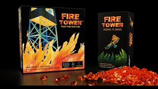 Fire Tower Core Game and Rising Flames Expansion [upl. by Labana731]