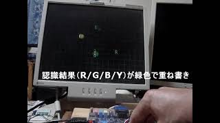 FPGAｘCMOSセンサで実現！省電力・低遅延AIカメラ（１） ボール（カラー）をリアルタイム検出 LVDS伝送なので組み込みも簡単 [upl. by Neeham701]