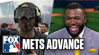 Mets ADVANCE to NLCS after Game 4 win vs Phillies David Ortiz Derek Jeter amp Alex Rodriguez REACT [upl. by Althea]