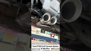 Ford F150 50L with a Carven Exhaust R Muffler carven ford f150 carvenexhaust [upl. by Ayo]