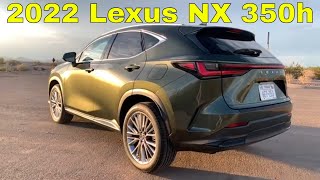 2022 Lexus NX 350h AWD Review [upl. by Jasen318]