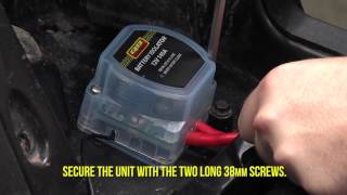 How To  Install the Battery Isolator with Wiring Kit  QuadBoss [upl. by Nimad]