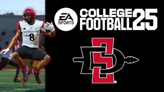 How to land the best recruits San Diego State Dynasty  EA Sports College 25 [upl. by Aduh]