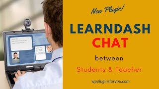 learndash chat wordpress plugin [upl. by Atselec]