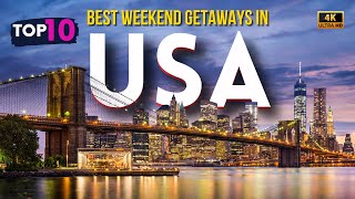 Top 10 Weekend Getaways in the USA  Perfect for Couples Solo amp Family [upl. by Pontus]