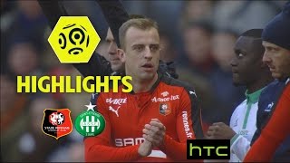 Stade Rennais FC  AS SaintEtienne 20  Highlights  SRFC  ASSE  201617 [upl. by Aicad513]