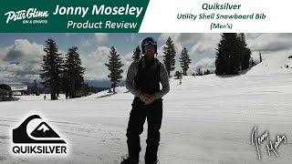 Quiksilver Utility Shell Snowboard Bib Mens [upl. by Amathist153]