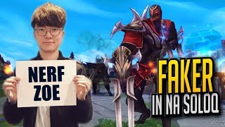 Faker Playing in NA SoloQ 2017 [upl. by Key]