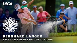 2023 US Senior Open Highlights Bernhard Langer Final Round  Every Televised Shot [upl. by Vareck]