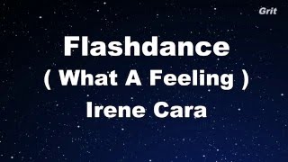 Flashdance What A Feeling  Irene Cara Karaoke【No Guide Melody】 [upl. by Horten]