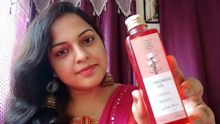 100 Honest Review of Auravedic Kumkumadi Oil Pure Saffron For Ultra Skin brightening amp radiance [upl. by Ilojna]