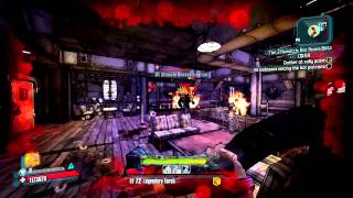 Borderlands 2  Psycho lv 72 OP 8 Mania  Hellborn [upl. by Frazer]