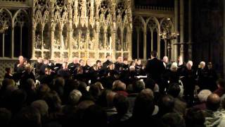 Ely Consort perform Stanford Coelos ascendit hodie  Ely Cathedral 26 March 2011 [upl. by Wolram]