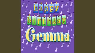 Happy Birthday Gemma Personalized [upl. by Artemahs814]