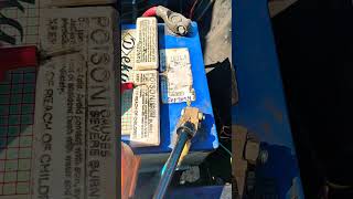 Removing a 40 year old deka battery to see if it can be refurbished UncleTonysGarage [upl. by Iknarf]