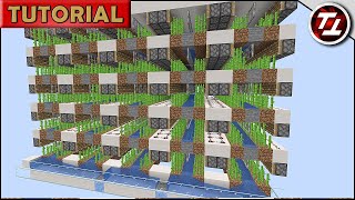 Sugar Cane Farm Compact Lossless Easy to Build Minecraft 115 [upl. by Eckardt]