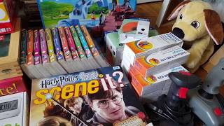 Nice Carboot Sale Haul for resale Harry Potter Scene it Lego 6276 Wii Converse Levis [upl. by Cramer]