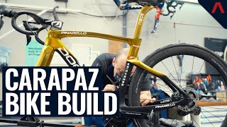 Bike build Richard Carapazs custom 2022 Pinarello DOGMA F Disc [upl. by Marrissa]