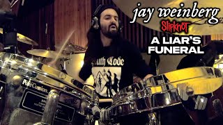 Jay Weinberg Slipknot  quotA Liars Funeralquot Studio Drum Cam [upl. by Ardnaik]