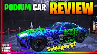 IS IT WORTH IT  The New Neon Podium Car Free Lucky Wheel GTA 5 Online Review amp Customization [upl. by Rojam249]