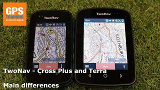 TwoNav Cross Plus and TwoNav Terra  main differences [upl. by Tremayne]