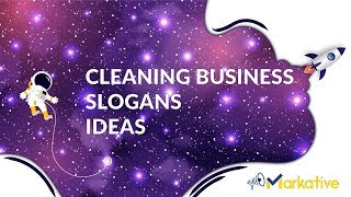 Cleaning Business Slogans Ideas to double your profit [upl. by Dloniger]