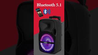 5 Core Bluetooth Party Speaker  40W RMS Power amp Wireless Mics [upl. by Nilerual]