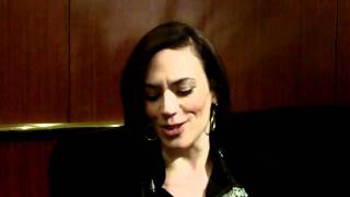 Maggie Siff talks SOA and Mad Men [upl. by Merfe]