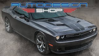 Applying PULSE RALLY Racing Stripes on DODGE CHALLENGER  Autodesignshop [upl. by Dao]