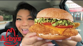 ARBY’S FISH SANDWICH • is Arby’s good [upl. by Tandi]