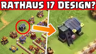 RATHAUS 17 DESIGN 😱 Clash of Clans  CoC [upl. by Matthieu]