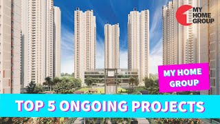 Top 5 Ongoing Projects from My Home Group in Hyderabad  Hyderabad Real Estate [upl. by Demetra]