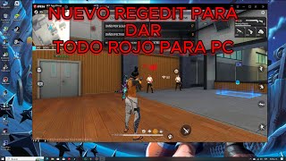 NUEVO REGEDIT PARA DAR TODO ROJO EN PC FREE FIRE 2024 [upl. by Anson767]